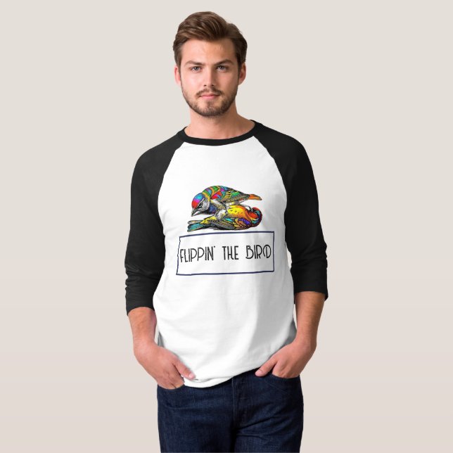 FLIPPIN' THE BIRD T-Shirt (Front Full)