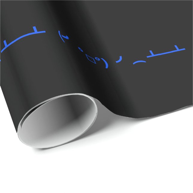 Flipping Tables internet Meme Wrapping Paper (Roll Corner)