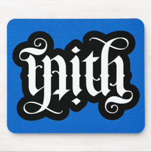 FlipScript Ambigram Mousepad