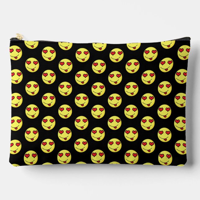 flirt emoji accessory pouch (Front)
