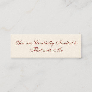 Flirtation Card