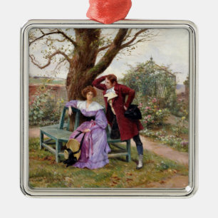 Flirtation Metal Tree Decoration