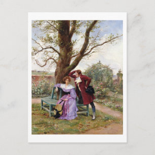 Flirtation Postcard