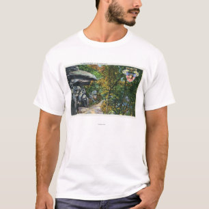 Flirtation Walk View of the Kissing Rock T-Shirt