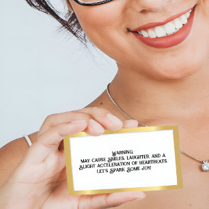 Flirting Business Card