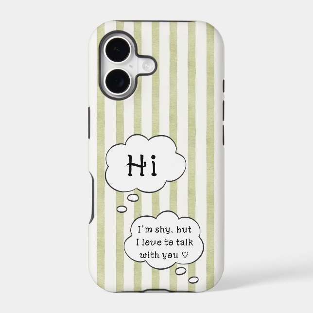 Flirting for beginners, Love to talk, Gold stripes (Back)