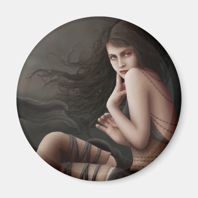 Flirting with Sunset Magnet (Front)