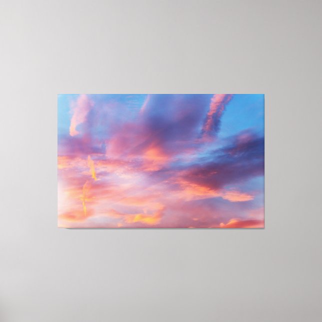 flirty sky canvas print (Front)