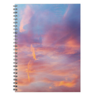 flirty sky spiral notebook