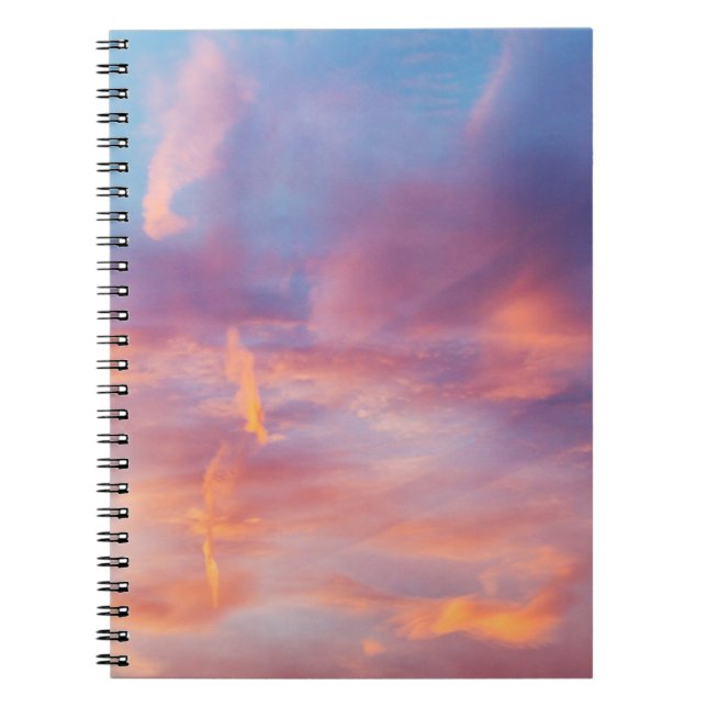 flirty sky spiral notebook (Front)