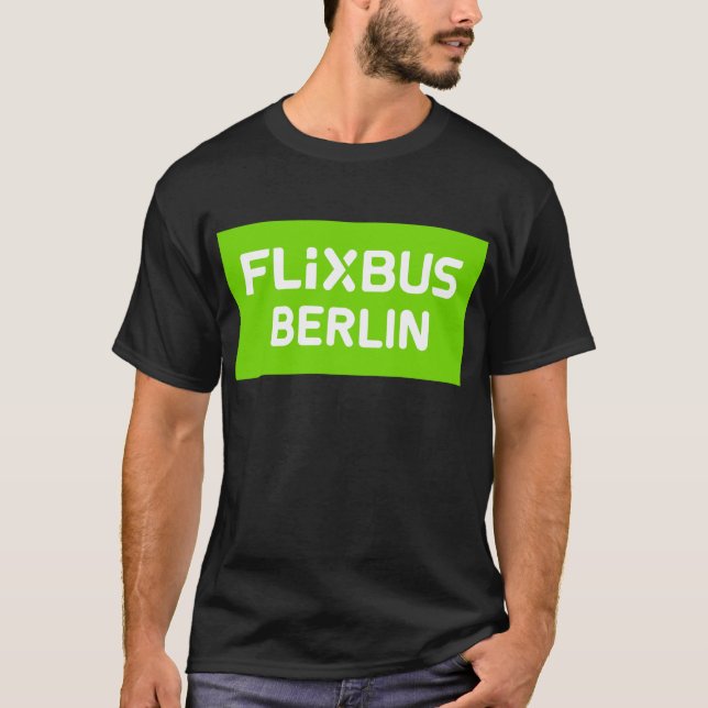 Flixbus Berlin T-Shirt  (Front)