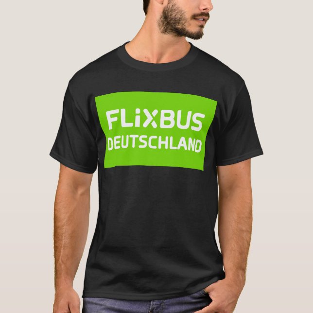 Flixbus Deutschland T-Shirt  (Front)