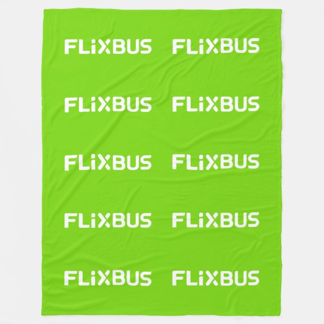 Flixbus Throw Blanket (Front)