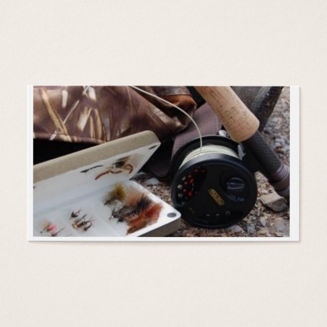 Flly Fishing Rod and Reel (Front)