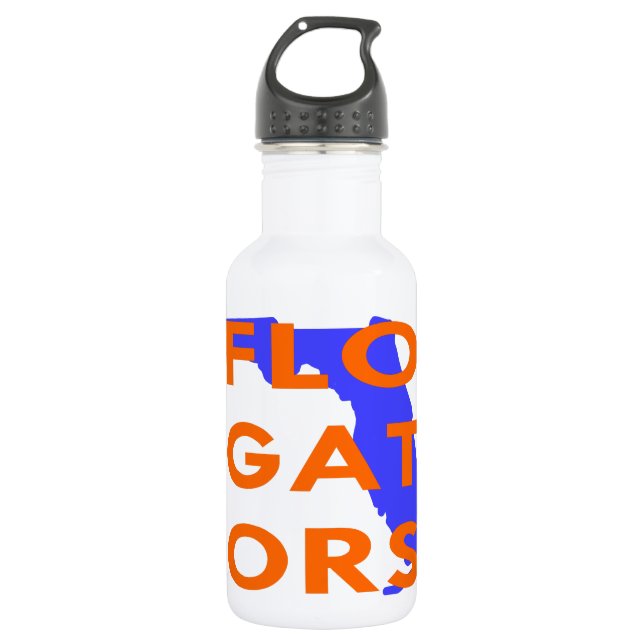 FLO GAT ORS © WhiteTigerLLC.com 532 Ml Water Bottle (Front)