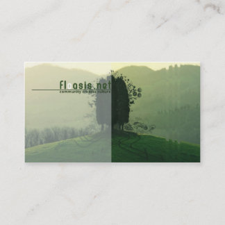 floasis regular business card