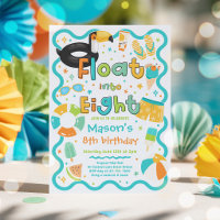 Float Into Eight Summer Pool Party 8th Birthday