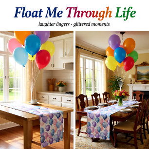 Float Me to Tomorrow Long Table Runner
