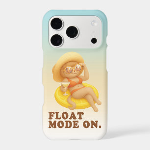 Float Mode On: Summer Cat Lemon Pool Party Art