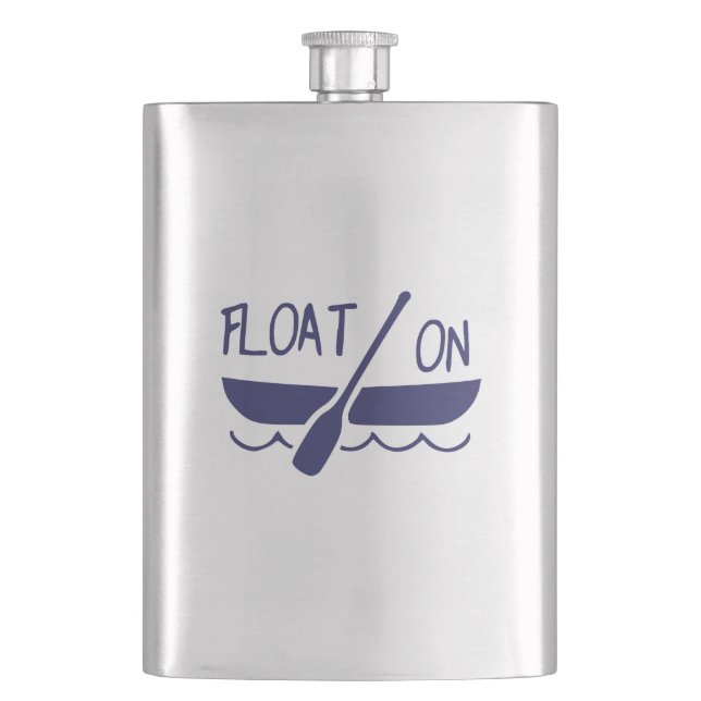 Float On Hip Flask (Front)