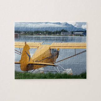 Float plane 6, Lake Hood, Anchorage, Alaska, USA Jigsaw Puzzle