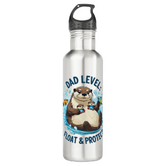  Float & Protect – Otter Dad Funny 710 Ml Water Bottle