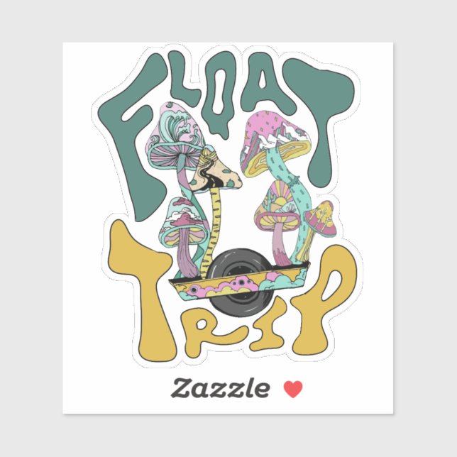 Float Trip Sticker (Sheet)