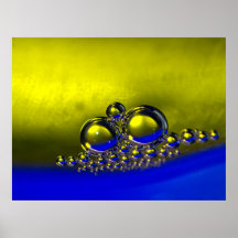 Floating Abstract Bubbles Colourful Background