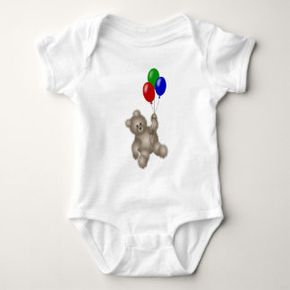 Floating Bear - TBA Baby Bodysuit