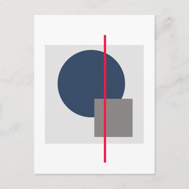Floating Circle 4 Postcard (Front)