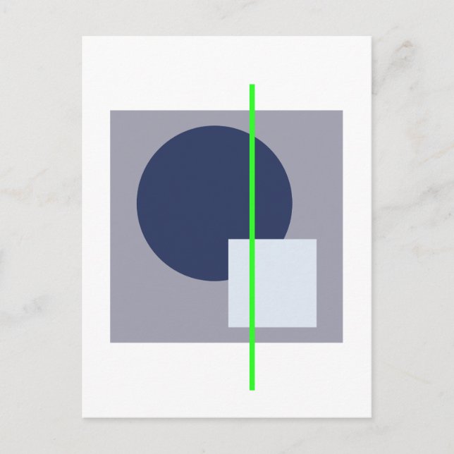 Floating Circle 4 Postcard (Front)