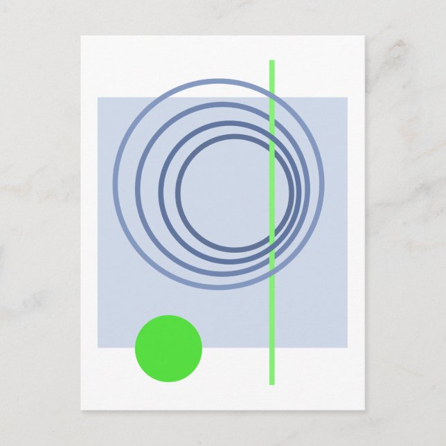 Floating Circle 5 Postcard (Front)
