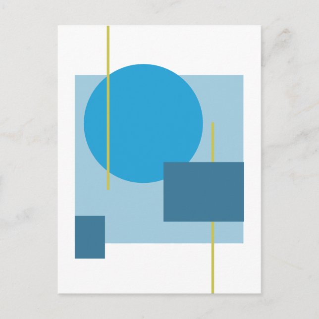 Floating Circle 8 Postcard (Front)