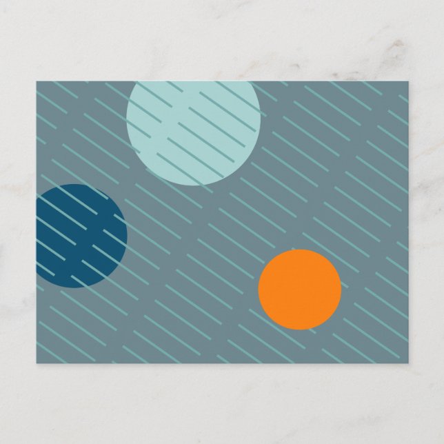 Floating Circles 1 Postcard (Front)