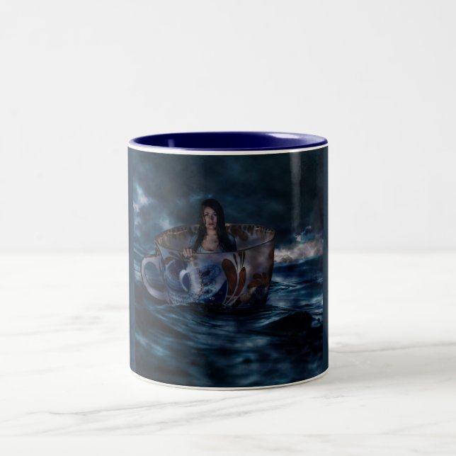 Floating Coffee Mug (Center)
