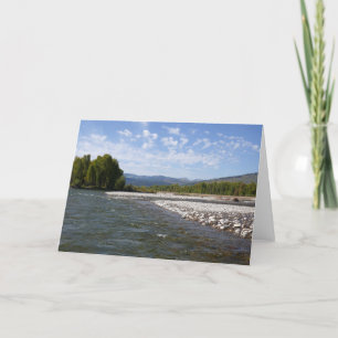 Floating Down the Snake River I Card