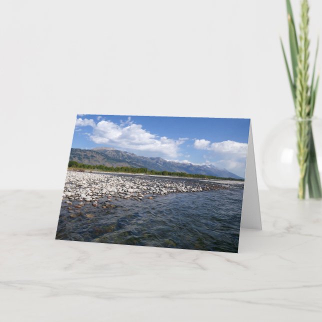 Floating Down the Snake River II Card (Front)
