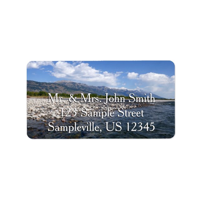 Floating Down the Snake River II Label (Front)