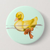 Floating Duckling Button - Your Colours