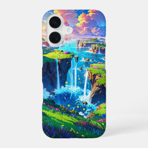 Floating Fantasy Islands iPhone 16 Case