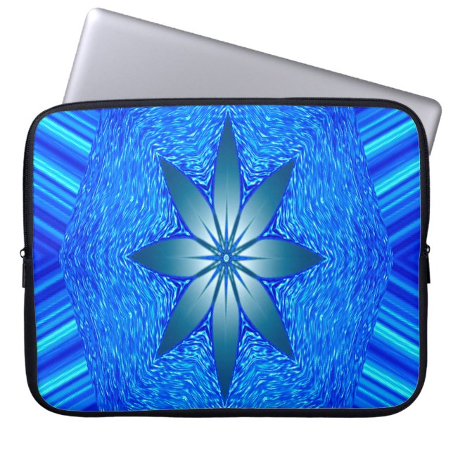 Floating Flower... Laptop Sleeve (Front)
