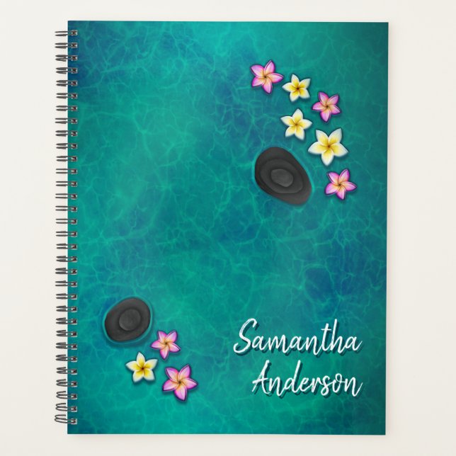 Floating Flowers Spa Planner (Front)