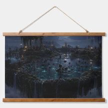 Floating Garden Isle Tapestry