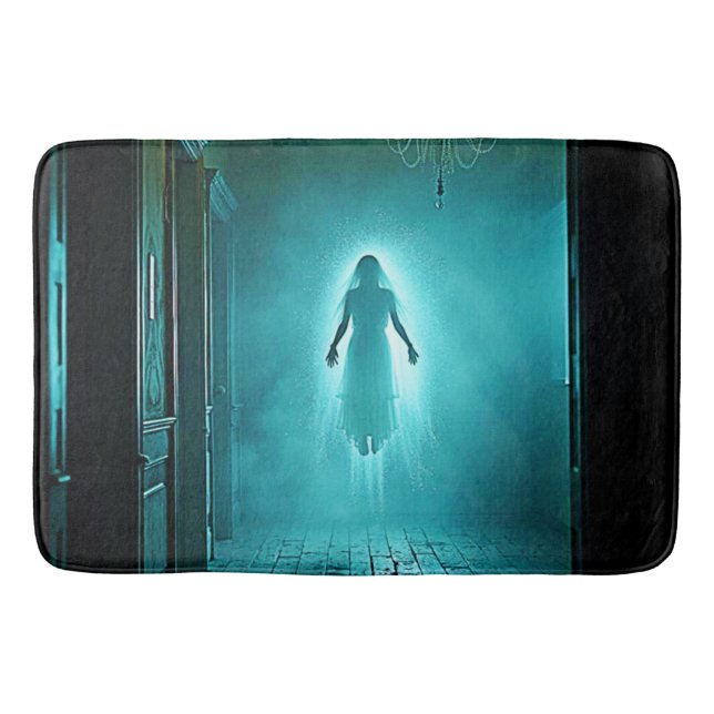 Floating Ghostly Apparition Bath Mat (Front)