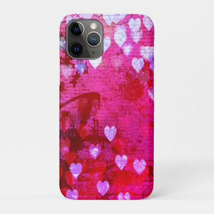 Floating Hearts in Whispery Atmosphere Case-Mate iPhone Case