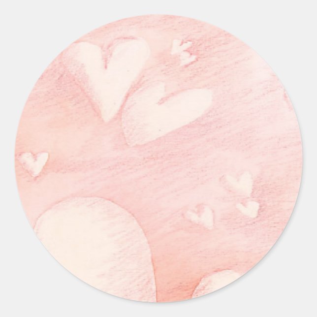 Floating Hearts - Sticker (Front)