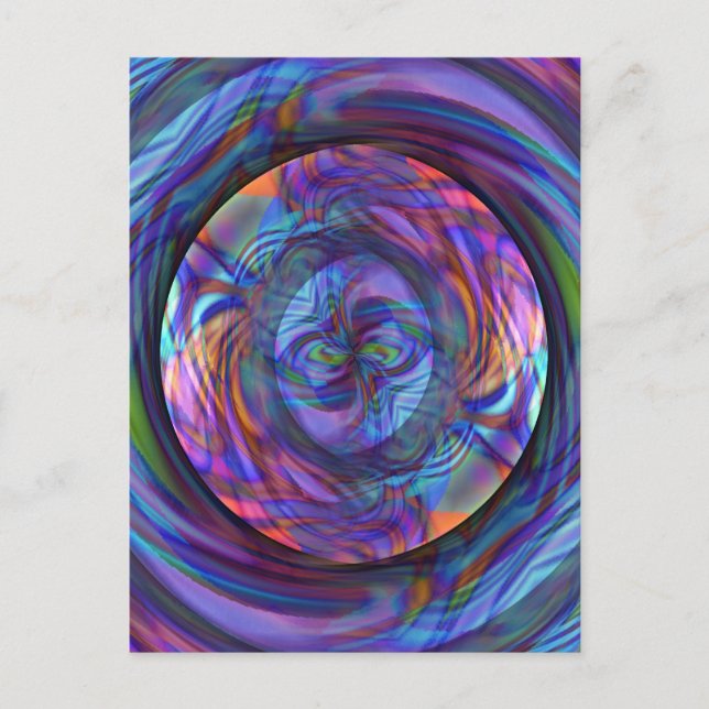 Floating in a Pool of Thought Postcard (Front)