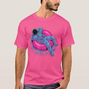 Floating In Space Astronaut Inflatable Funny T-Shirt