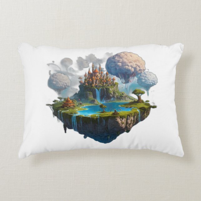 floating island decorative cushion (Front)