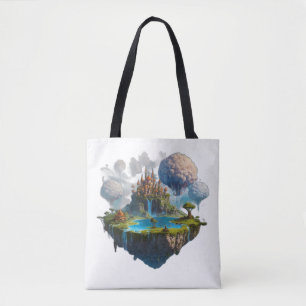 floating island tote bag